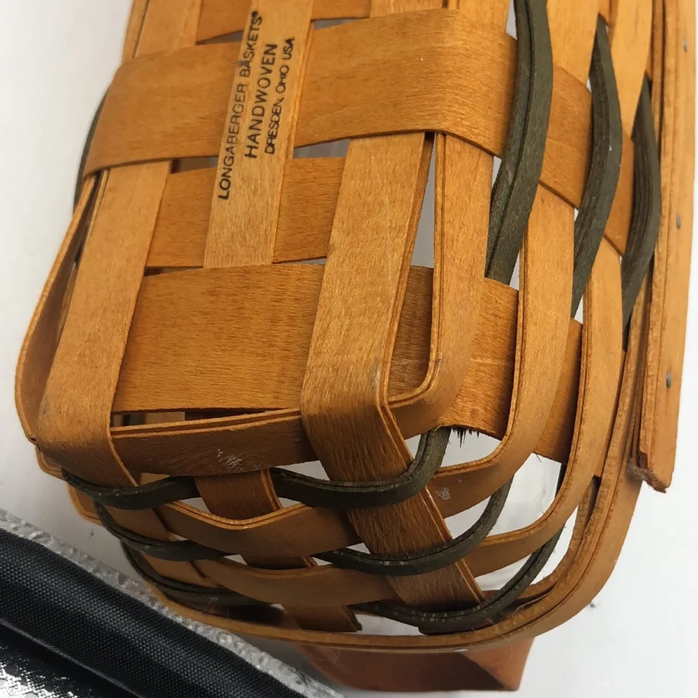 Longaberger Handwoven Bread Basket 11